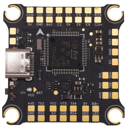 Контроллер полёта HAKRC F4530 V2 для FPV дрона – STM32F405, 4 LED, 2S-6S, Dual BEC, DJI Plug
