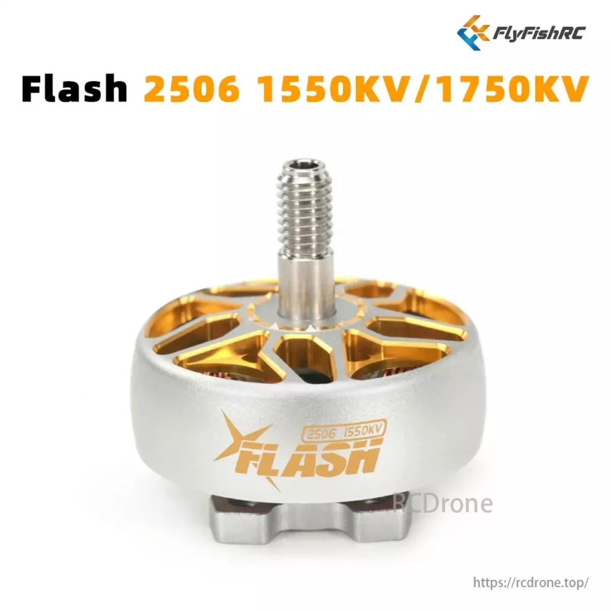 Бесщеточный мотор FlyFishRC Flash 2506 1550KV/1750KV 6S для 6" FPV фристайл и гоночных дронов Бесщеточный мотор FlyFishRC Flash 2506 1550KV/1750KV 6S для 6" FPV фристайл и гоночных дронов