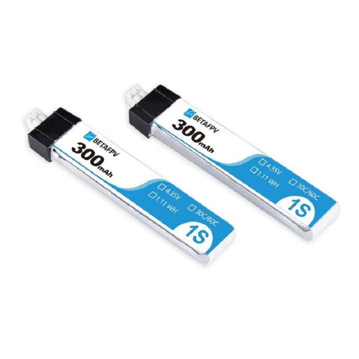 BETAFPV 1S 300mAh PH2.0 30C аккумулятор для FPV дрона BETAFPV 1S 300mAh PH2.0 30C аккумулятор для FPV дрона