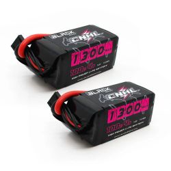 Аккумуляторы 2шт CNHL Lipo XT60 4S/6S 14.8/22.2В 1100-1500мАч 100C для FPV дрона, самолёта, квадрокоптера