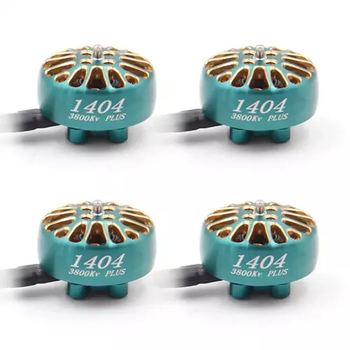 Бесколлекторный мотор LANNRC 1404 Plus 3800KV/4600KV 2-4S для FPV Toothpick дронов 2–4 дюйма