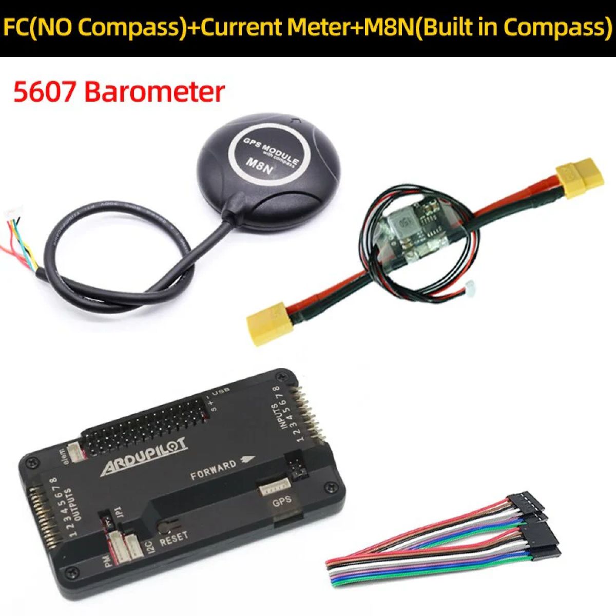 Контроллер полета Ardupilot APM2.8 V2.8.0 без компаса + GPS M8N для FPV квадрокоптера и самолета Контроллер полета Ardupilot APM2.8 V2.8.0 без компаса + GPS M8N для FPV квадрокоптера и самолета