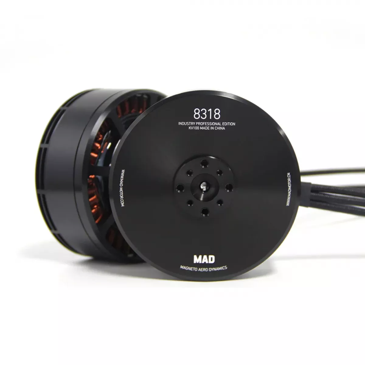 Бесщеточный мотор MAD 8318 IPE KV100/KV120 для сельхоздронов, квадрокоптеров, гексакоптеров, октокоптеров Бесщеточный мотор MAD 8318 IPE KV100/KV120 для сельхоздронов, квадрокоптеров, гексакоптеров, октокоптеров