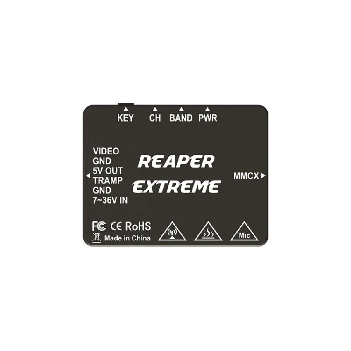 Передатчик Foxeer Reaper Extreme V3 2.5W 80CH VTX 4.9G~6G Передатчик Foxeer Reaper Extreme V3 2.5W 80CH VTX 4.9G~6G