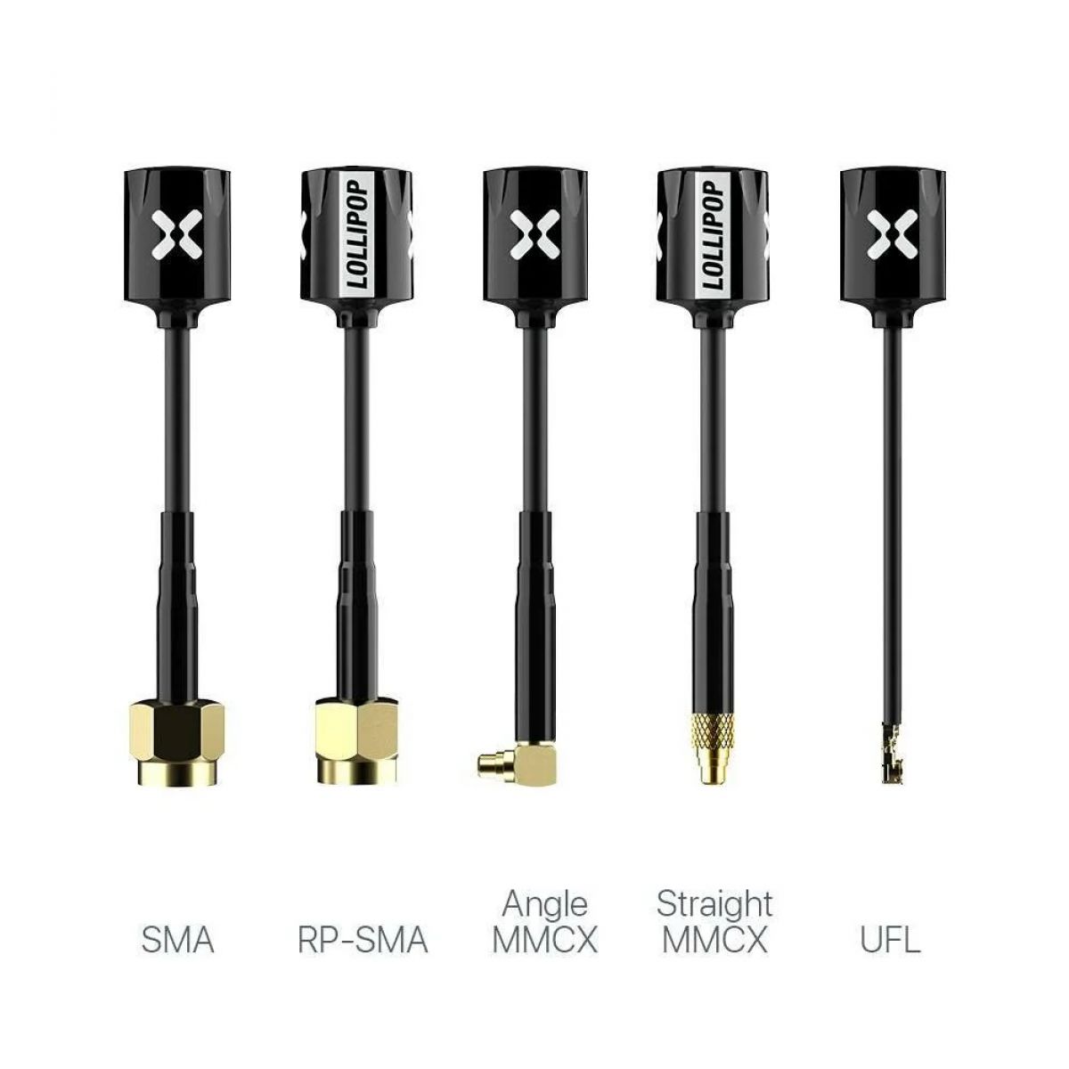 Foxeer Lollipop 3 Micro V4 5,8ГГц 2,5dBi антенна RHCP MMCX/UFL прямая для FPV дрона Foxeer Lollipop 3 Micro V4 5,8ГГц 2,5dBi антенна RHCP MMCX/UFL прямая для FPV дрона