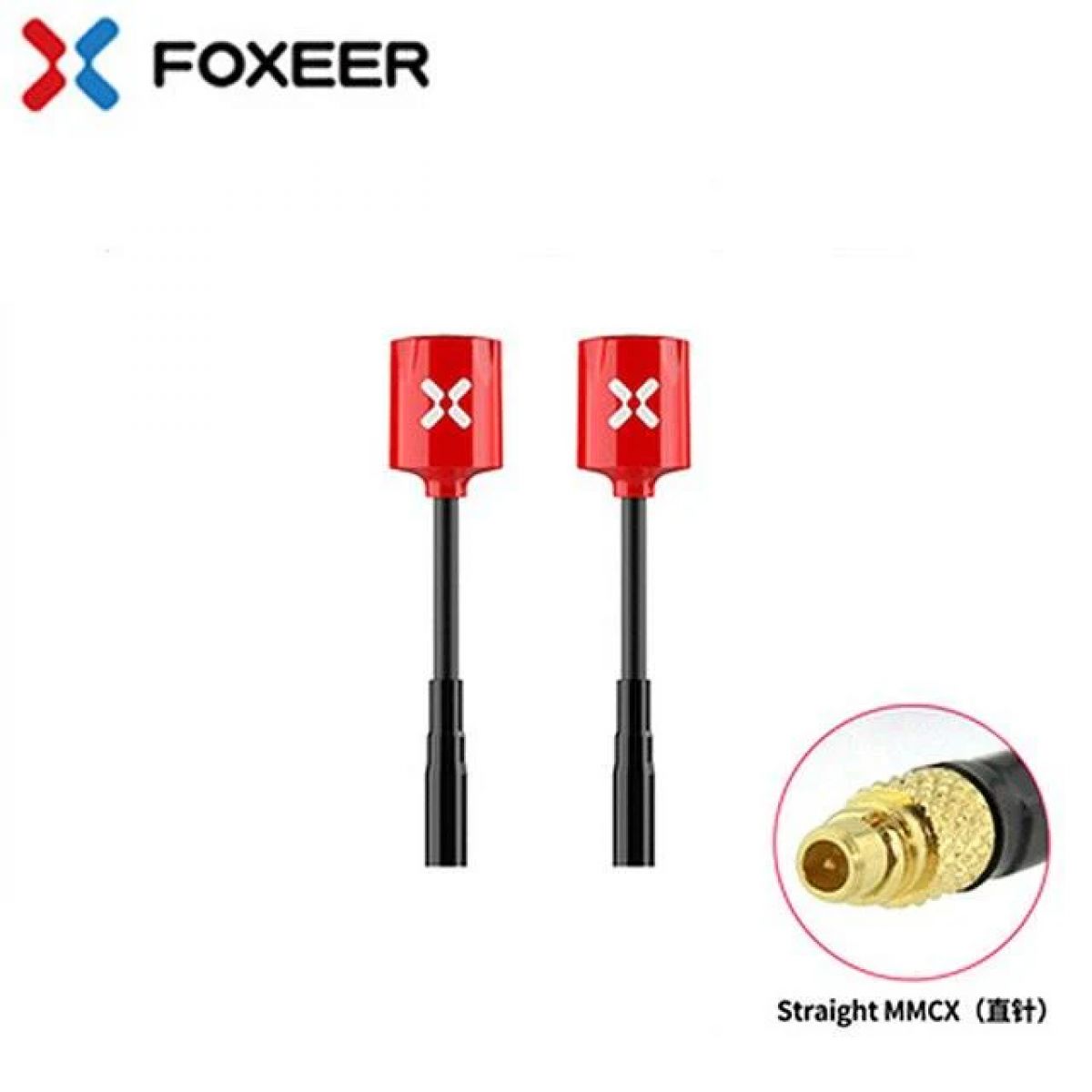 Foxeer Lollipop 3 Micro V4 5,8ГГц 2,5dBi антенна RHCP MMCX/UFL прямая для FPV дрона Foxeer Lollipop 3 Micro V4 5,8ГГц 2,5dBi антенна RHCP MMCX/UFL прямая для FPV дрона