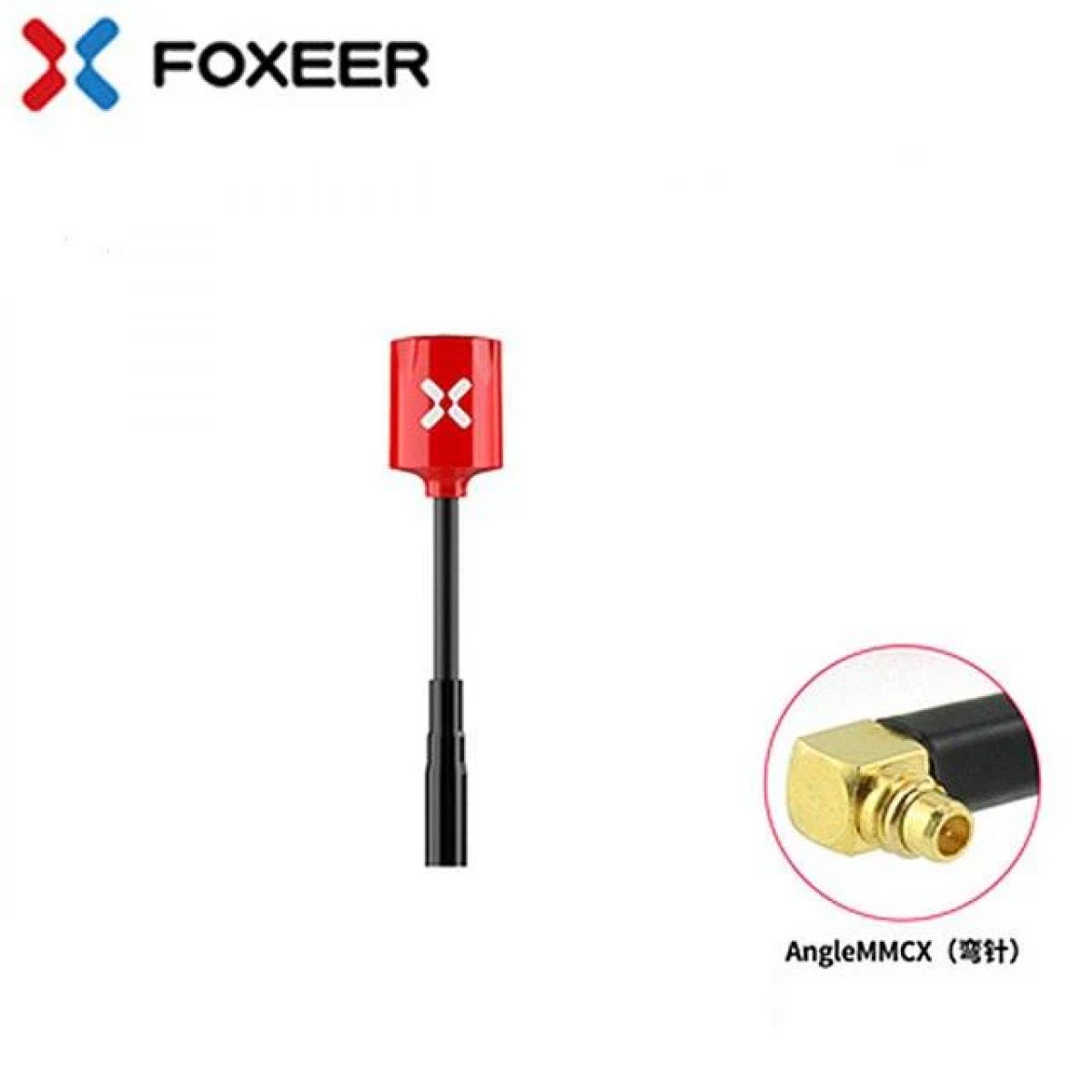 Foxeer Lollipop 3 Micro V4 5,8ГГц 2,5dBi антенна RHCP MMCX/UFL прямая для FPV дрона Foxeer Lollipop 3 Micro V4 5,8ГГц 2,5dBi антенна RHCP MMCX/UFL прямая для FPV дрона