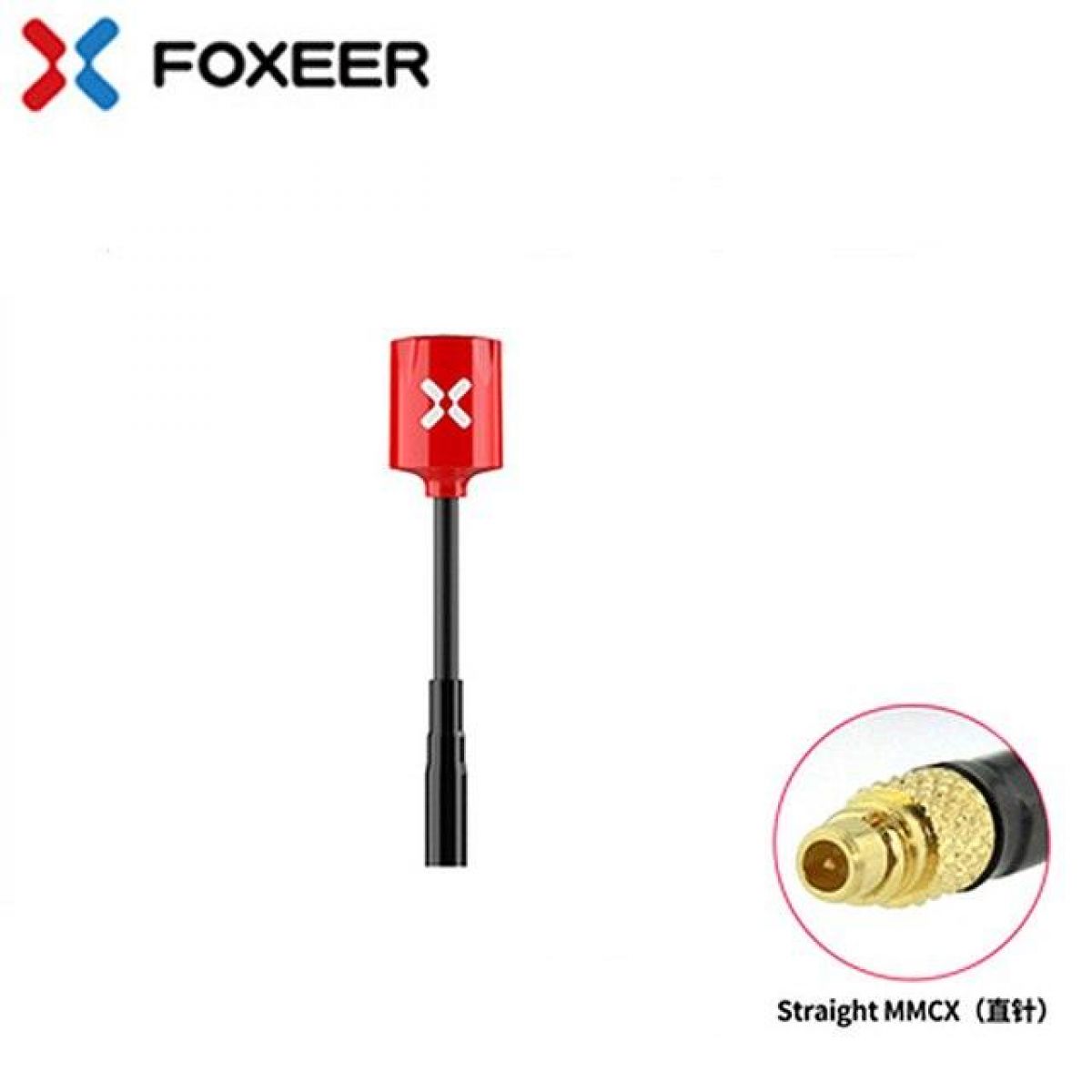 Foxeer Lollipop 3 Micro V4 5,8ГГц 2,5dBi антенна RHCP MMCX/UFL прямая для FPV дрона Foxeer Lollipop 3 Micro V4 5,8ГГц 2,5dBi антенна RHCP MMCX/UFL прямая для FPV дрона