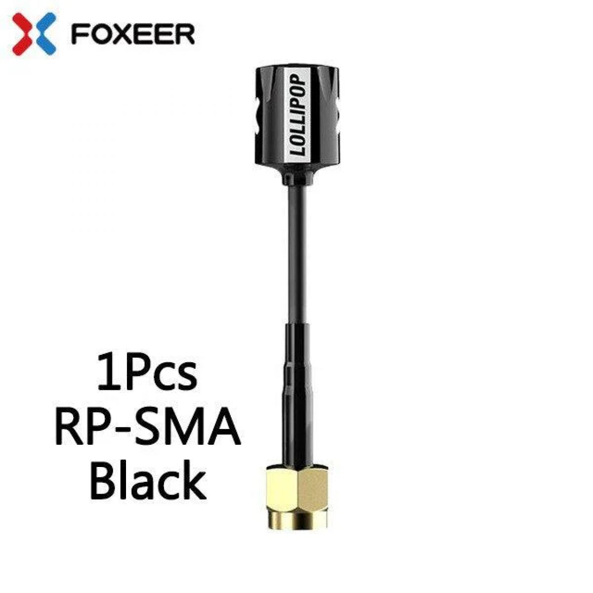 Foxeer Lollipop 3 Micro V4 5,8ГГц 2,5dBi антенна RHCP MMCX/UFL прямая для FPV дрона Foxeer Lollipop 3 Micro V4 5,8ГГц 2,5dBi антенна RHCP MMCX/UFL прямая для FPV дрона