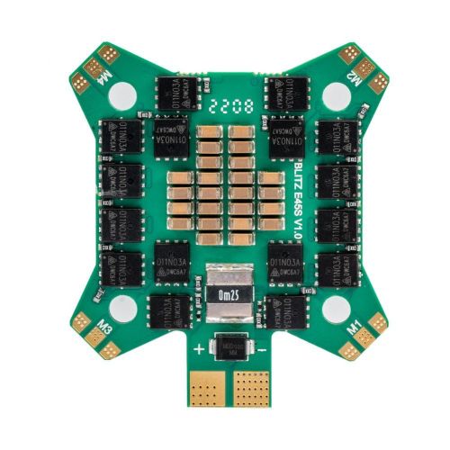 iFlight BLITZ E45S 4-в-1 45A 2-6S ESC с креплением 30.5x30.5мм/Φ4мм для FPV