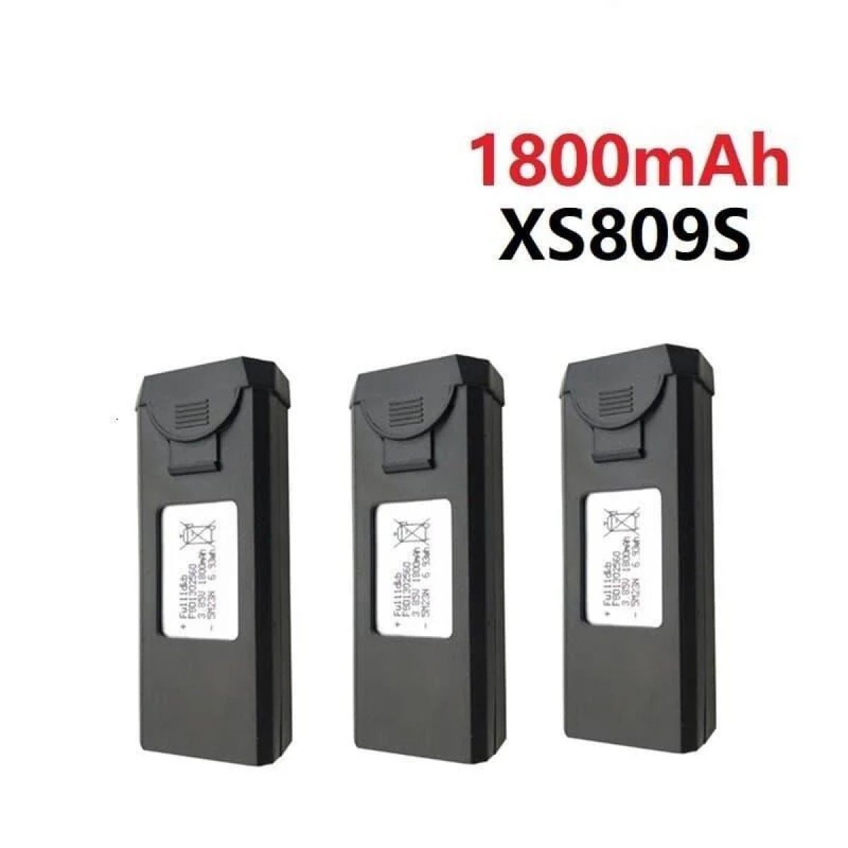 Оригинальный аккумулятор VISUO XS809s/XS816 3.7V/3.85V 1800mAh Lipo для дрона, запасная батарея Оригинальный аккумулятор VISUO XS809s/XS816 3.7V/3.85V 1800mAh Lipo для дрона, запасная батарея