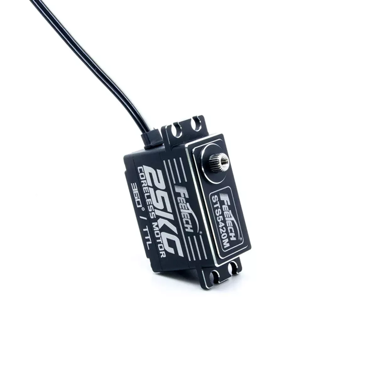 Feetech STS5420M 7.4В 25КГ 0.111сек/60° 360° RC сервопривод низкий профиль магнитный энкодер двойной вал TTL Feetech STS5420M 7.4В 25КГ 0.111сек/60° 360° RC сервопривод низкий профиль магнитный энкодер двойной вал TTL