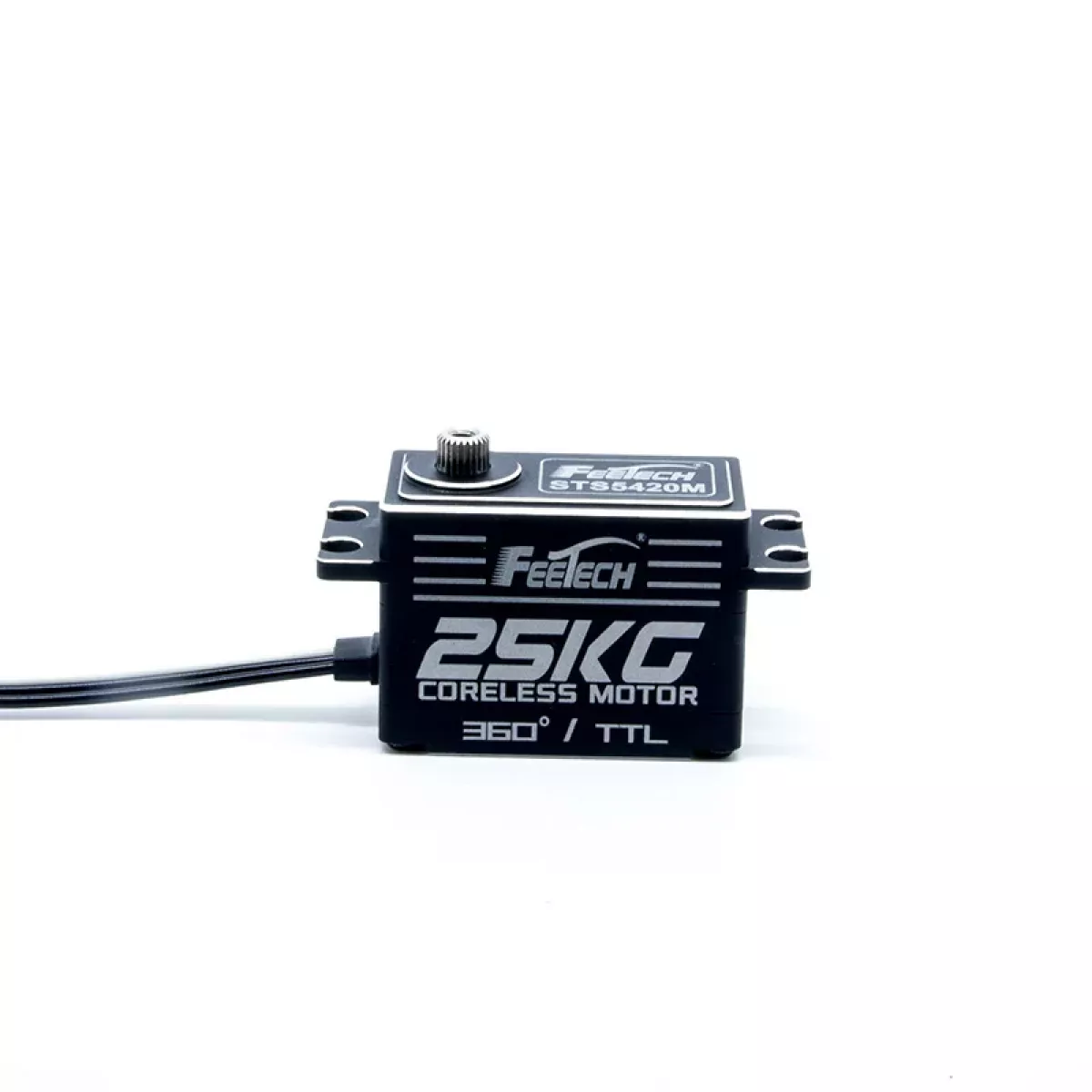 Feetech STS5420M 7.4В 25КГ 0.111сек/60° 360° RC сервопривод низкий профиль магнитный энкодер двойной вал TTL Feetech STS5420M 7.4В 25КГ 0.111сек/60° 360° RC сервопривод низкий профиль магнитный энкодер двойной вал TTL