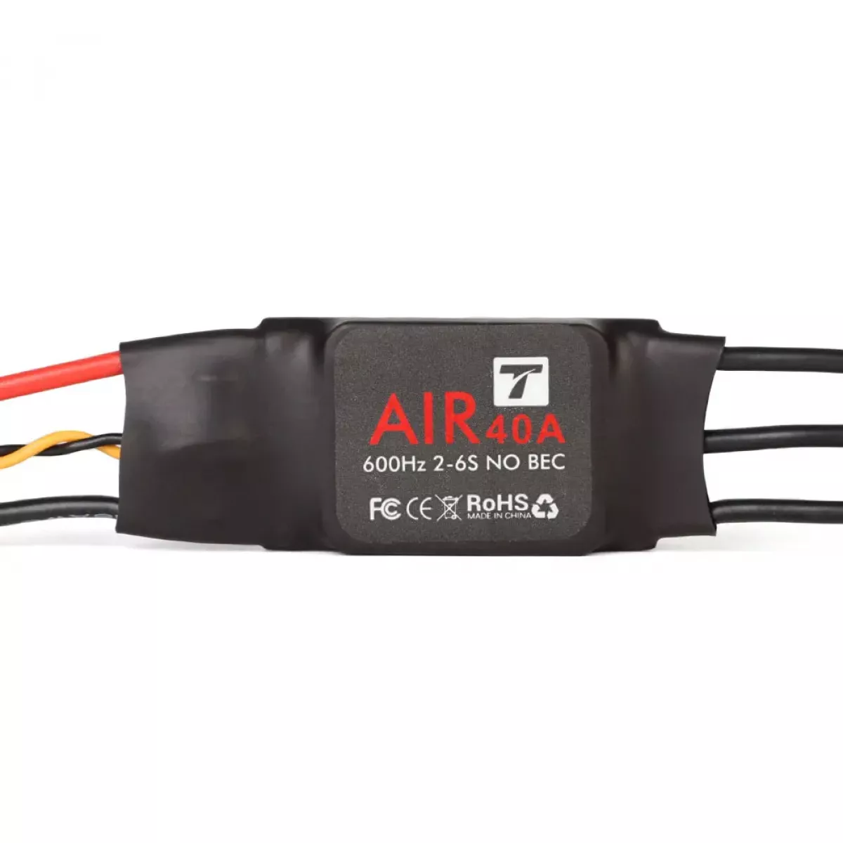 T-MOTOR ESC Air 40A (2-6S 600Гц, без BEC) электронный регулятор хода для мультикоптеров T-MOTOR ESC Air 40A (2-6S 600Гц, без BEC) электронный регулятор хода для мультикоптеров