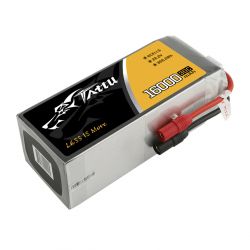Аккумулятор Tattu 16000mAh 6S 30C 22.2V LiPo с разъёмами AS150+AS150 Plug