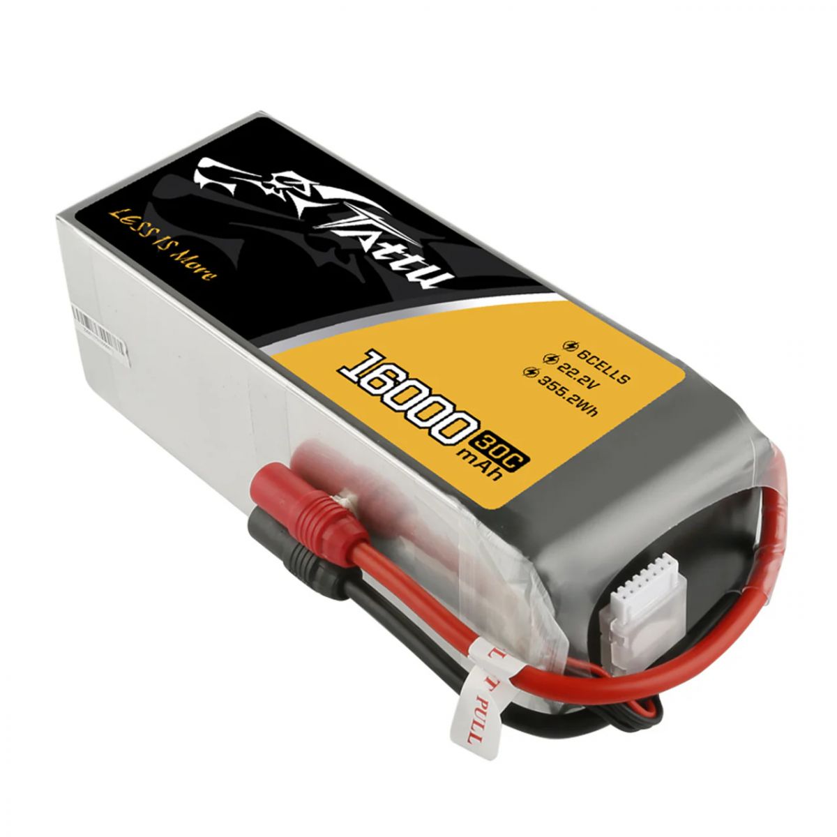 Аккумулятор Tattu 16000mAh 6S 30C 22.2V LiPo с разъёмами AS150+AS150 Plug Аккумулятор Tattu 16000mAh 6S 30C 22.2V LiPo с разъёмами AS150+AS150 Plug