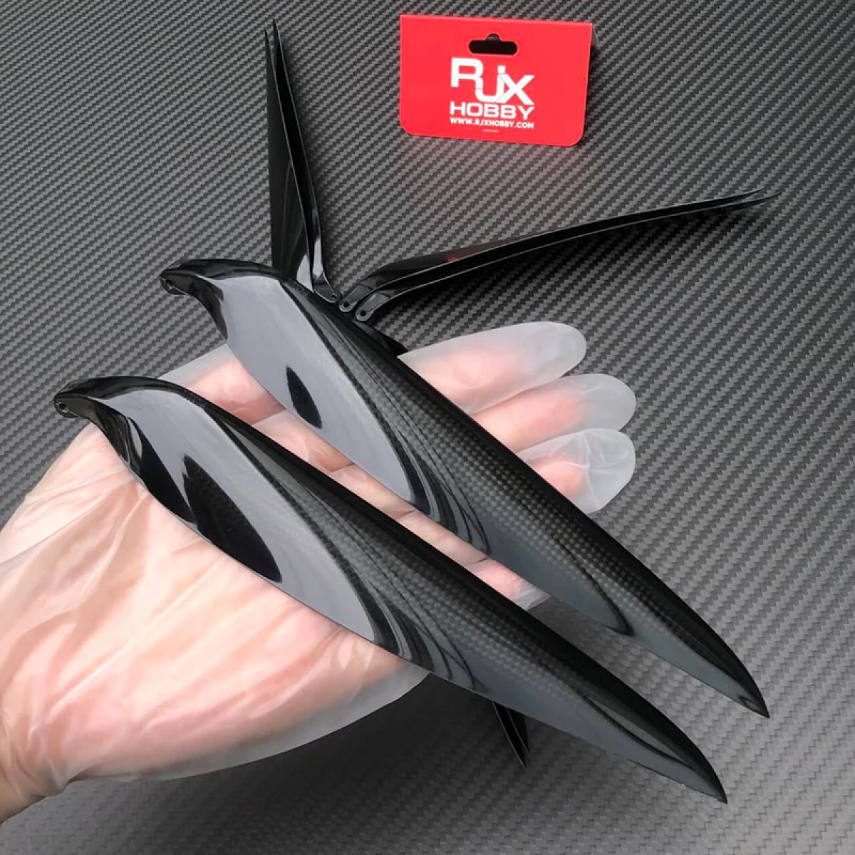 Лопасти складные углеродные RJXHOBBY 1 пара 13x9–18x14 дюймов для дрона Лопасти складные углеродные RJXHOBBY 1 пара 13x9–18x14 дюймов для дрона