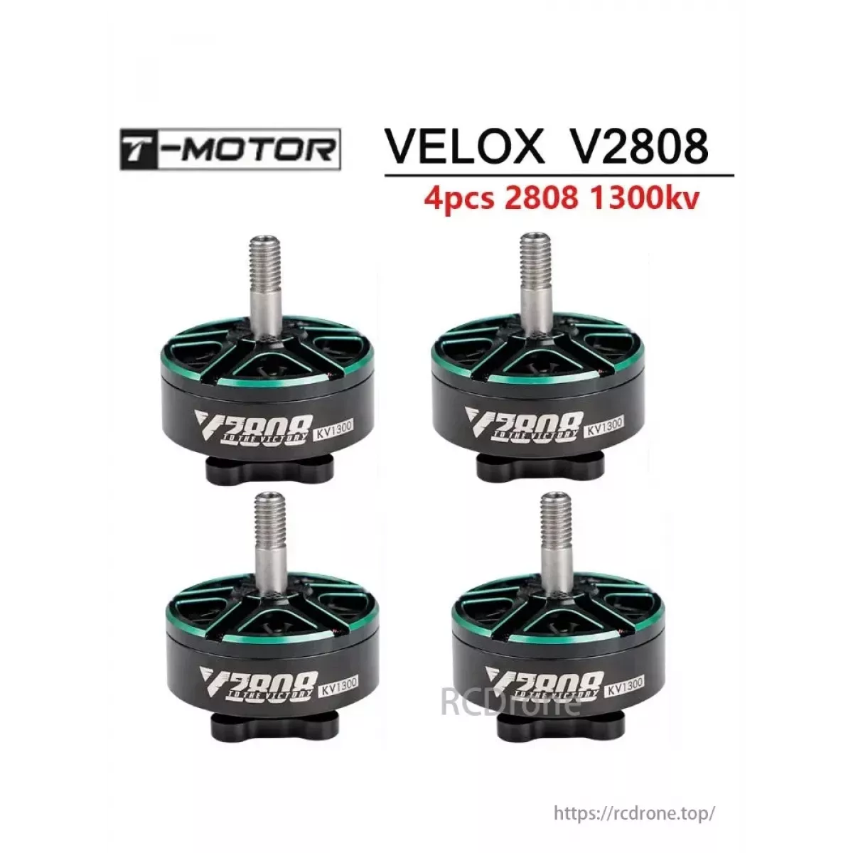 Бесколлекторный мотор T-Motor VELOX V2808 1300KV/1500KV для 4-8" Cinewhoop и Long Range FPV дронов Бесколлекторный мотор T-Motor VELOX V2808 1300KV/1500KV для 4-8" Cinewhoop и Long Range FPV дронов