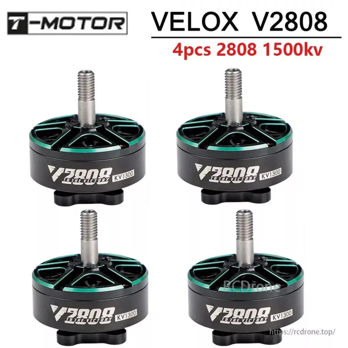 Бесколлекторный мотор T-Motor VELOX V2808 1300KV/1500KV для 4-8" Cinewhoop и Long Range FPV дронов Бесколлекторный мотор T-Motor VELOX V2808 1300KV/1500KV для 4-8" Cinewhoop и Long Range FPV дронов