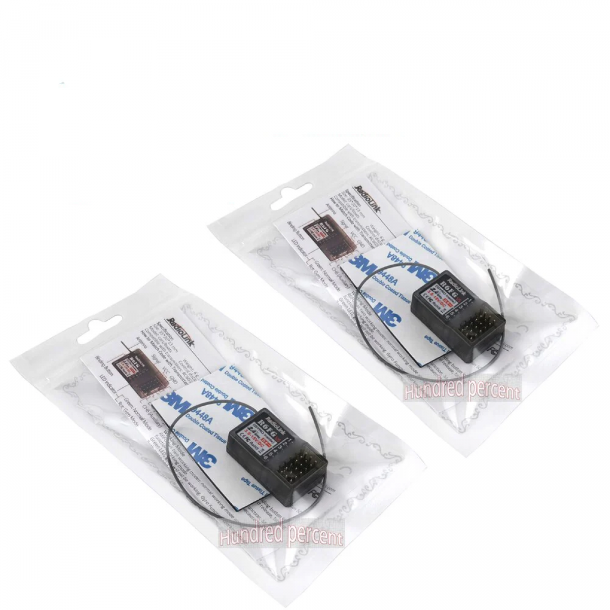 Радиоприёмник Radiolink R6FG 6-канальный 2.4G HV RX с гироскопом для RC4GS V2/RC6GS V3, авто и лодки Радиоприёмник Radiolink R6FG 6-канальный 2.4G HV RX с гироскопом для RC4GS V2/RC6GS V3, авто и лодки