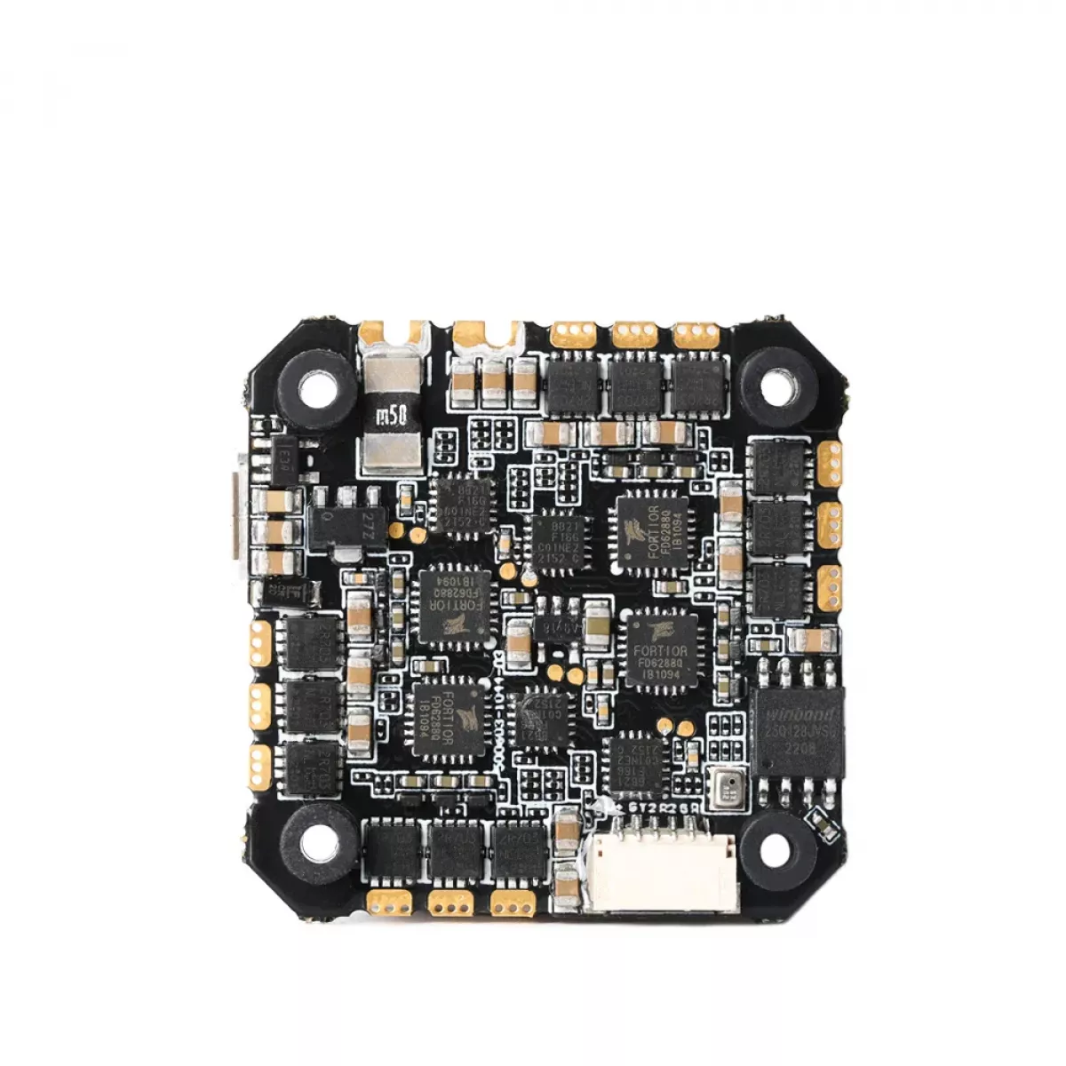 Полётный контроллер T-MOTOR F7 35A/45A 2-6S AIO с гироскопом MPU, совместим с моторами P1804/F2204/F2203.5 Полётный контроллер T-MOTOR F7 35A/45A 2-6S AIO с гироскопом MPU, совместим с моторами P1804/F2204/F2203.5