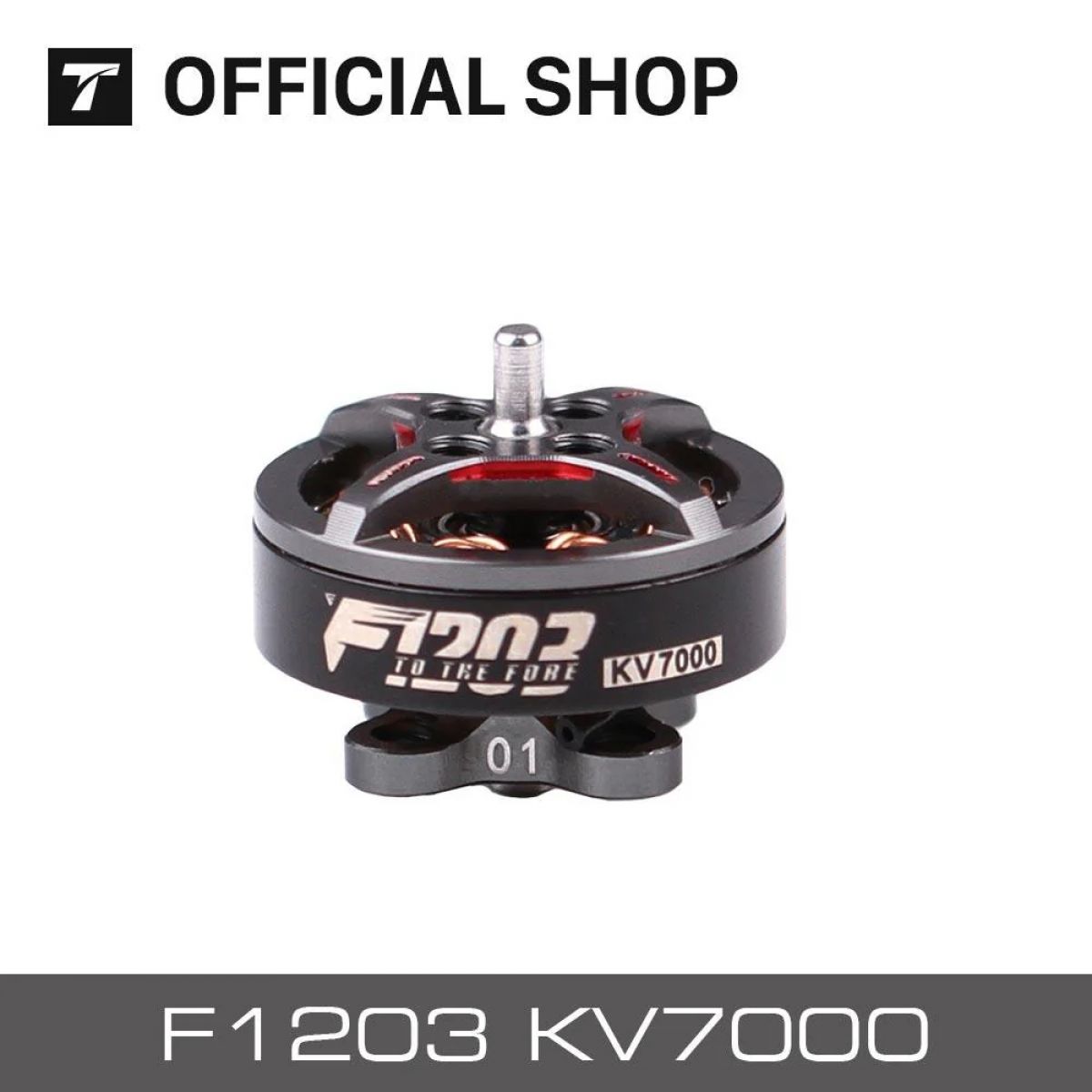 Бесколлекторный мотор T-Motor F1203 7000KV 5.25г 2-3S 192Вт FPV, макс. тяга 158г Бесколлекторный мотор T-Motor F1203 7000KV 5.25г 2-3S 192Вт FPV, макс. тяга 158г