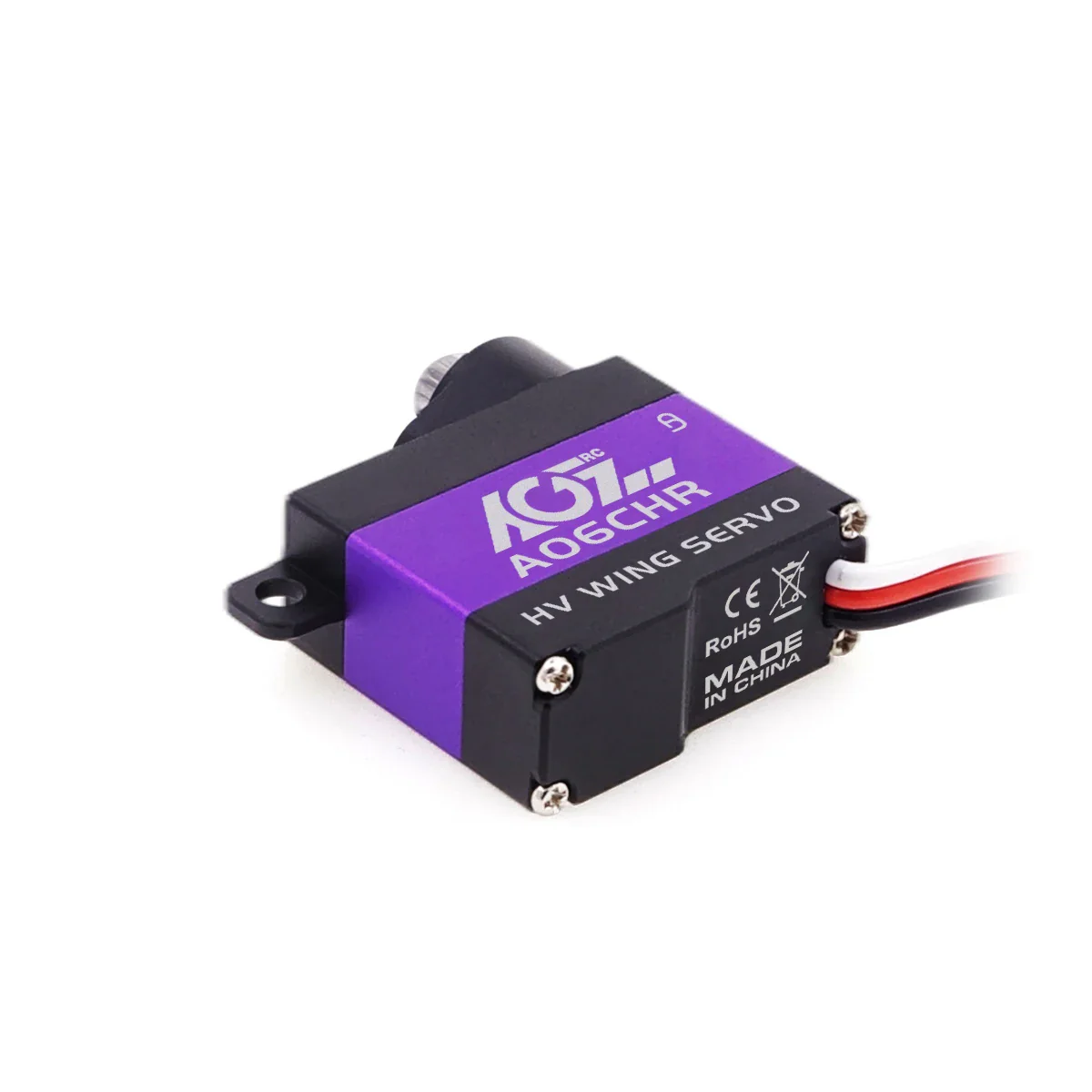 AGFRC A06CHR – Серво с металлическими шестернями, 3кг, coreless, для F3P, GLD, планеров, самолётов AGFRC A06CHR – Серво с металлическими шестернями, 3кг, coreless, для F3P, GLD, планеров, самолётов
