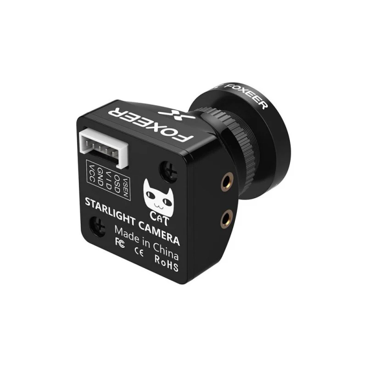 Мини-камера Foxeer Cat 3 1200TVL 0.00001Lux StarLight для FPV Мини-камера Foxeer Cat 3 1200TVL 0.00001Lux StarLight для FPV