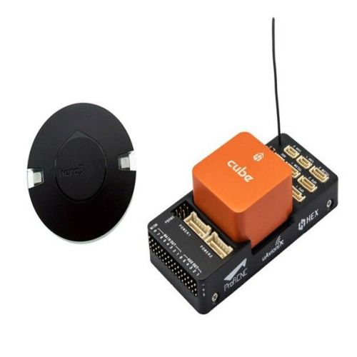Контроллер полёта HEX Pixhawk 2.1 PX4 PIX 32 Bit – The Cube Orange Standard Set с Here 3+ (Plus) GPS и ADS-B Carrier Board