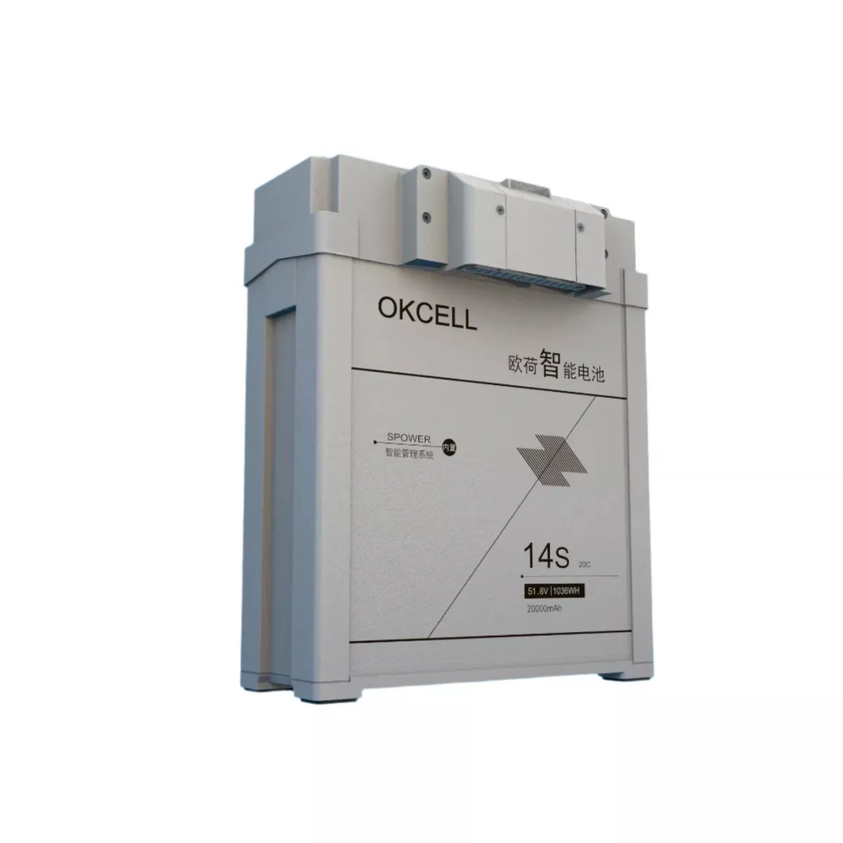 Okcell 51.8V 14S 20C аккумулятор 20000/22000/28000 мАч 1036Втч для сельскохозяйственных дронов Okcell 51.8V 14S 20C аккумулятор 20000/22000/28000 мАч 1036Втч для сельскохозяйственных дронов