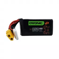 Аккумулятор LiPo Ovonic 4S/6S 14.8V/22.2V 850mAh 100C для квадрокоптера