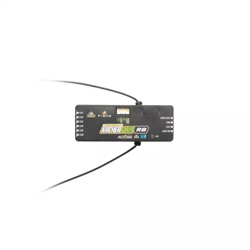 FrSky ARCHER PLUS R8 — 8 PWM и 24 SBUS каналов, режимы 2.4ГГц ACCESS/ACCST D16, приёмник