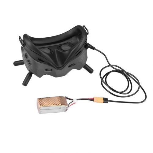 FPV кабель питания XT60–DC для очков DJI FPV Goggles V2, аксессуары, длина 1,2 м/47"
