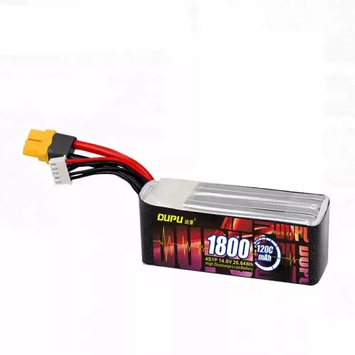 Аккумулятор DUPU 4S/6S 1800mAh 120C LiPo для FPV дрона с разъемом XT60