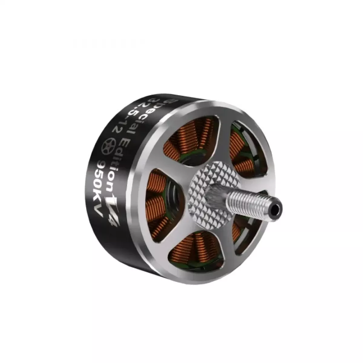 Бесколлекторный мотор BrotherHobby V4 32.5-12 (CW) 580KV/950KV/1050KV для FPV дронов, спецсерия Бесколлекторный мотор BrotherHobby V4 32.5-12 (CW) 580KV/950KV/1050KV для FPV дронов, спецсерия