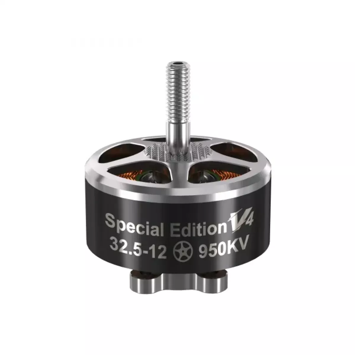 Бесколлекторный мотор BrotherHobby V4 32.5-12 (CW) 580KV/950KV/1050KV для FPV дронов, спецсерия Бесколлекторный мотор BrotherHobby V4 32.5-12 (CW) 580KV/950KV/1050KV для FPV дронов, спецсерия