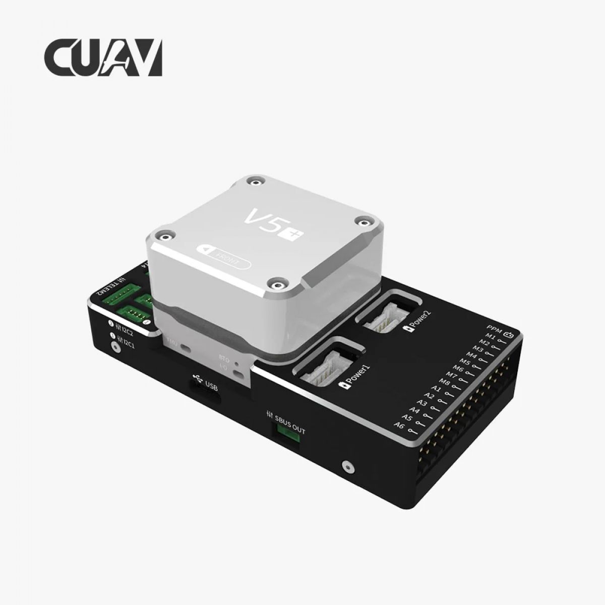 Автопилот CUAV V5+ Pixhawk для БПЛА FPV с радар-лидаром TF Luna Автопилот CUAV V5+ Pixhawk для БПЛА FPV с радар-лидаром TF Luna