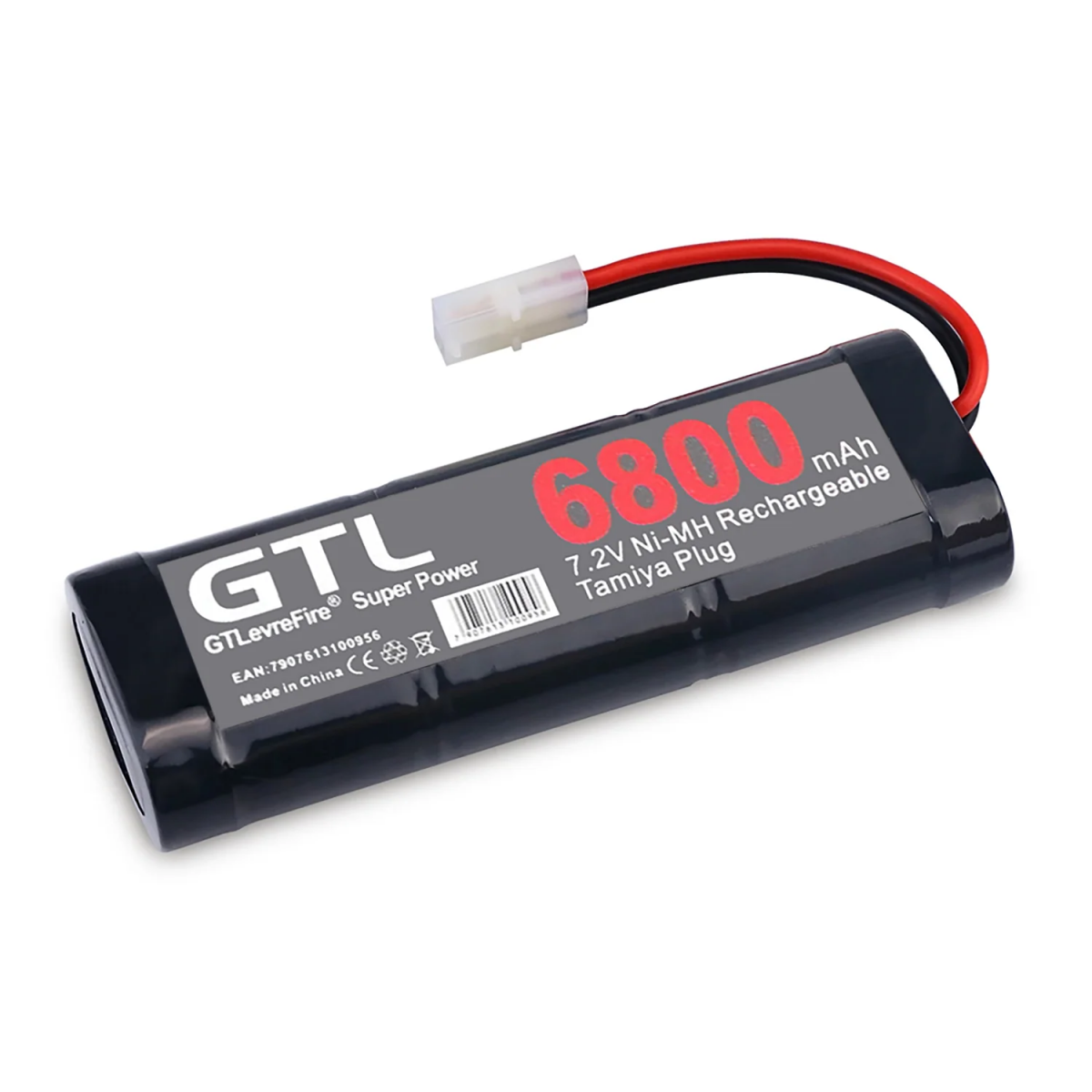 Mkepa 7.2V 6800mAh NiMH аккумулятор для радиоуправляемых моделей с разъёмом Tamiya Mkepa 7.2V 6800mAh NiMH аккумулятор для радиоуправляемых моделей с разъёмом Tamiya