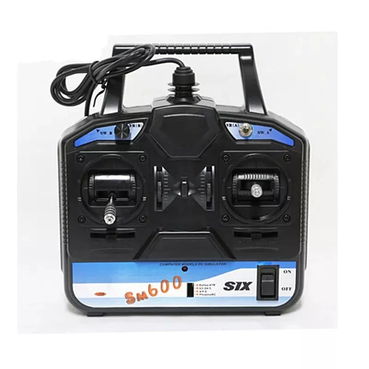 FlySky SM600 6-канальный симулятор полёта для обучения управлению самолётом, вертолётом, дроном FlySky SM600 6-канальный симулятор полёта для обучения управлению самолётом, вертолётом, дроном