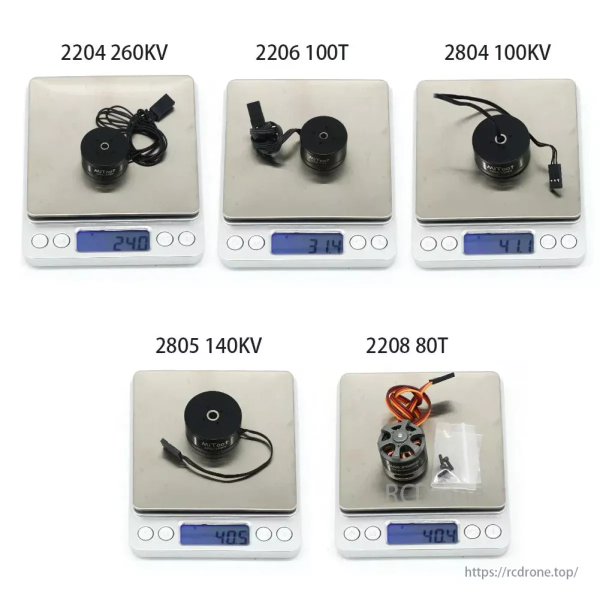 Бесколлекторный мотор Mitoot 2204 260KV / 2804 100KV / 2805 140KV для CNC FPV камерных гимбалов Бесколлекторный мотор Mitoot 2204 260KV / 2804 100KV / 2805 140KV для CNC FPV камерных гимбалов