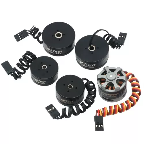 Бесколлекторный мотор Mitoot 2204 260KV / 2804 100KV / 2805 140KV для CNC FPV камерных гимбалов