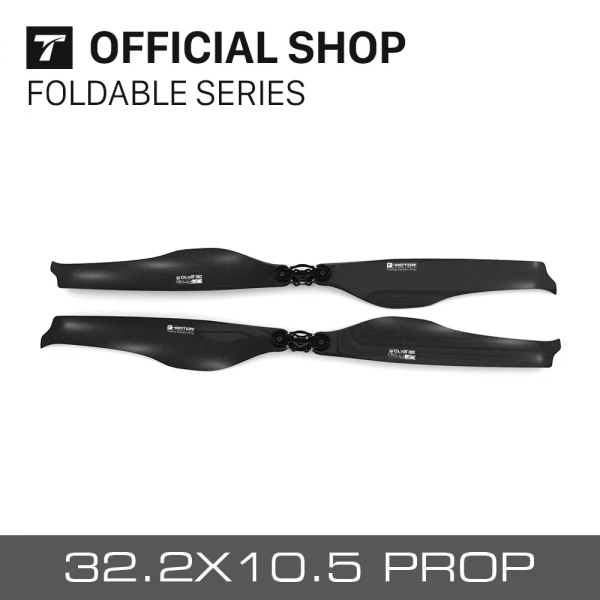 Складной пропеллер T-motor FA32.2*10.5, 2 шт., CF для БПЛА, квадрокоптера, самолёта RC Складной пропеллер T-motor FA32.2*10.5, 2 шт., CF для БПЛА, квадрокоптера, самолёта RC