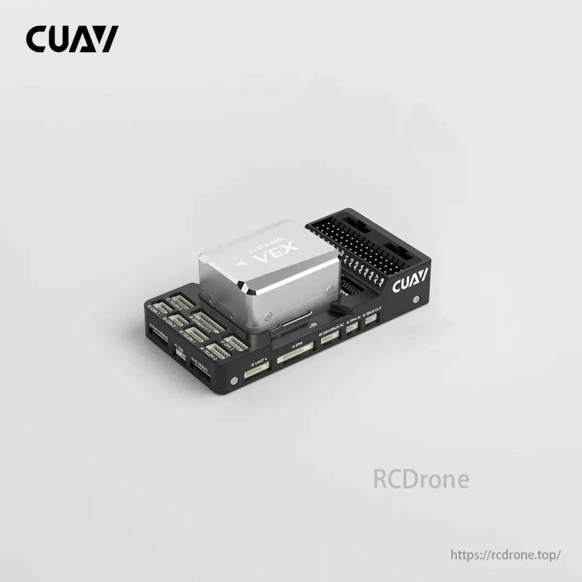 Автопилот CUAV Pixhawk V6X с PX4, Ardupilot, STM32H753IIK6, компасом RM3100 и GPS NEO 3 Pro Автопилот CUAV Pixhawk V6X с PX4, Ardupilot, STM32H753IIK6, компасом RM3100 и GPS NEO 3 Pro