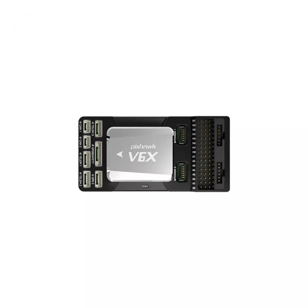 Автопилот CUAV Pixhawk V6X с PX4, Ardupilot, STM32H753IIK6, компасом RM3100 и GPS NEO 3 Pro Автопилот CUAV Pixhawk V6X с PX4, Ardupilot, STM32H753IIK6, компасом RM3100 и GPS NEO 3 Pro
