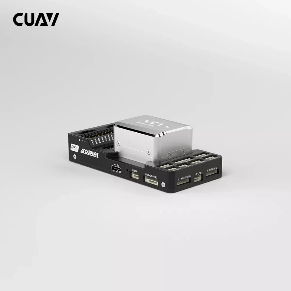 Автопилот CUAV Pixhawk V6X с PX4, Ardupilot, STM32H753IIK6, компасом RM3100 и GPS NEO 3 Pro Автопилот CUAV Pixhawk V6X с PX4, Ardupilot, STM32H753IIK6, компасом RM3100 и GPS NEO 3 Pro