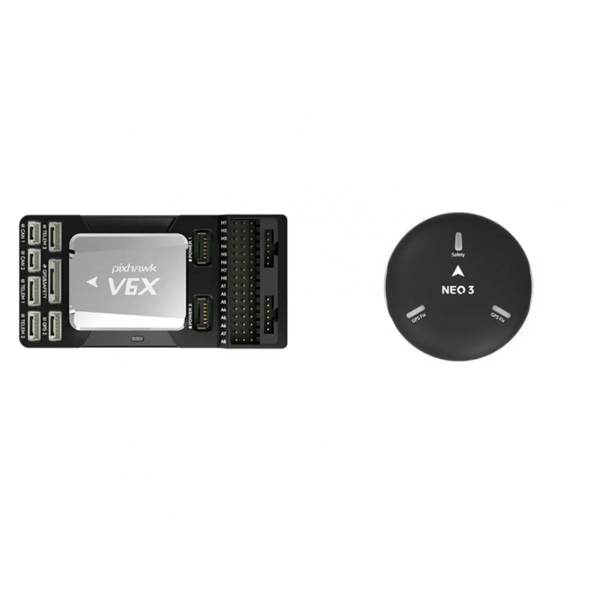 Автопилот CUAV Pixhawk V6X с PX4, Ardupilot, STM32H753IIK6, компасом RM3100 и GPS NEO 3 Pro Автопилот CUAV Pixhawk V6X с PX4, Ardupilot, STM32H753IIK6, компасом RM3100 и GPS NEO 3 Pro