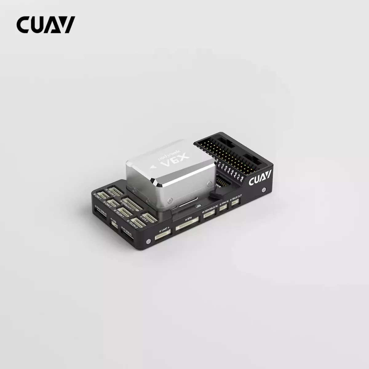 Автопилот CUAV Pixhawk V6X с PX4, Ardupilot, STM32H753IIK6, компасом RM3100 и GPS NEO 3 Pro Автопилот CUAV Pixhawk V6X с PX4, Ardupilot, STM32H753IIK6, компасом RM3100 и GPS NEO 3 Pro