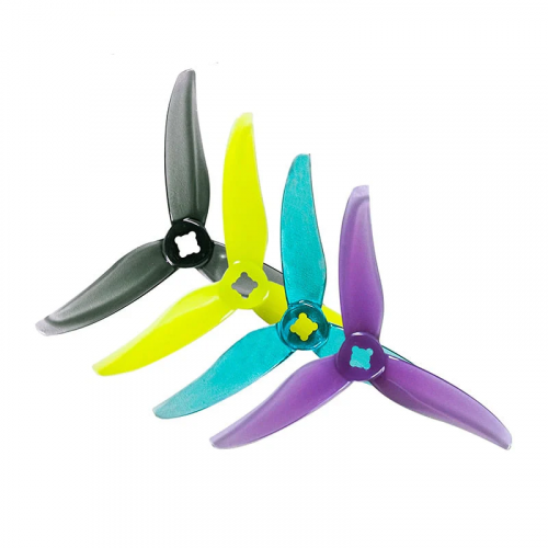 12 пар пропеллеров Gemfan Hurricane 3520 2.5" 3-лопастные для RC FPV дронов, фристайл, запасные части
