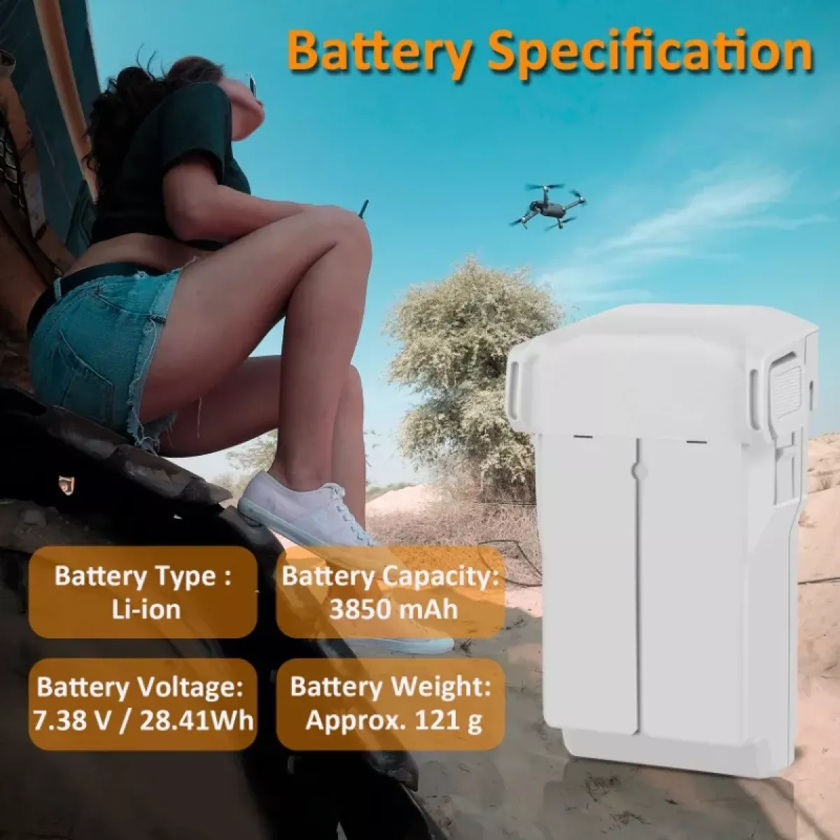 Аккумулятор для квадрокоптера DJI Mini 4 Pro – оригинальная батарея для дрона Аккумулятор для квадрокоптера DJI Mini 4 Pro – оригинальная батарея для дрона