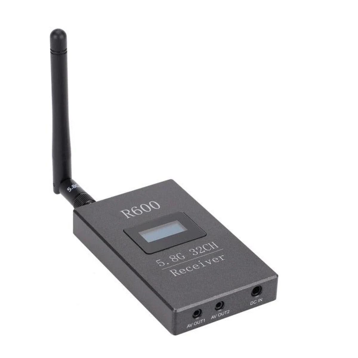 Приёмник видео R600 5.8G 600мВт 32 канала, OLED-дисплей для FPV дронов и аэрофотосъёмки Приёмник видео R600 5.8G 600мВт 32 канала, OLED-дисплей для FPV дронов и аэрофотосъёмки
